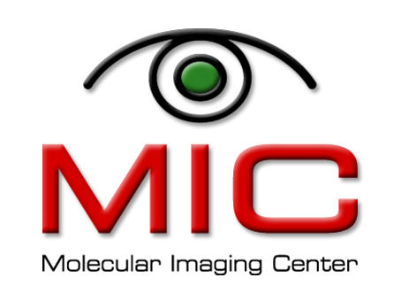 Logoen til MIC, Molecular Imaging Center