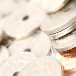 Bilde av norske kronestykker.